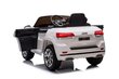 Elektriauto lastele Jeep Grand Cherokee JJ2055, valge цена и информация | Laste elektriautod | hansapost.ee