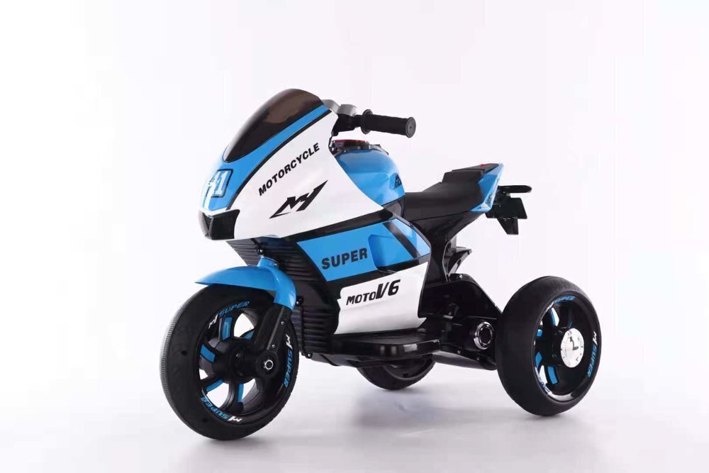 Laste elektriline mootorratas Moto V6 HT-5188, sinine цена и информация | Laste elektriautod | hansapost.ee