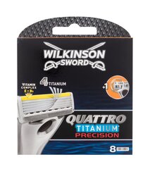 Бритвенные головки Wilkinson Sword Quattro Essential 4, 8 шт. цена и информация | Средства для бритья | hansapost.ee