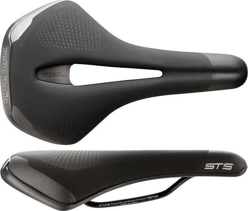 Jalgrattaiste Selle Italia Sportouring ST 5 Flow S, must цена и информация | Jalgratta sadulad ja sadulakatted | hansapost.ee