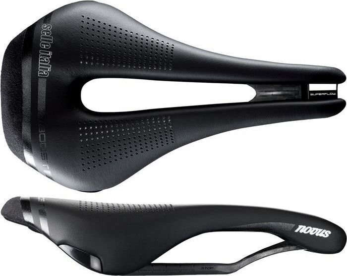 Jalgrattaiste Selle Italia Novus Boost Kit Carbonio Superflow S, must hind ja info | Jalgratta sadulad ja sadulakatted | hansapost.ee