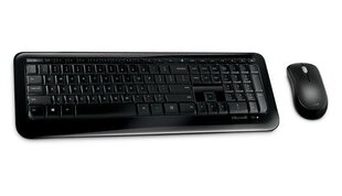 Microsoft Keyboard and mouse 850 with AES PY9-00015 Wireless, Wireless, Keyboard layout EN цена и информация | Клавиатуры | hansapost.ee