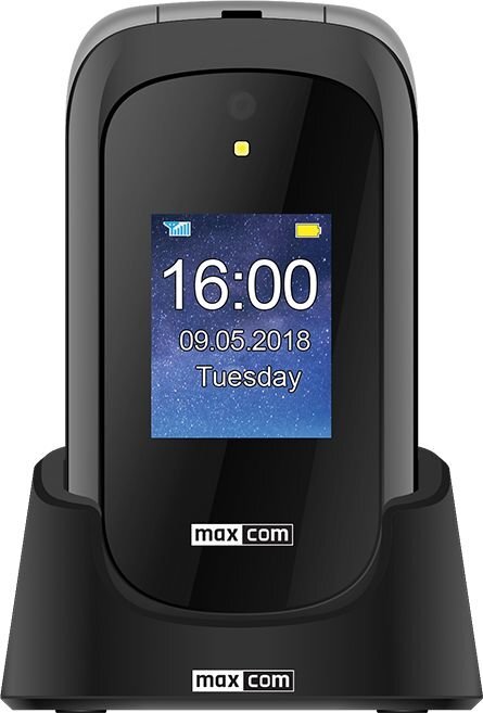 Maxcom MM 825 Dual Sim Black цена и информация | Telefonid | hansapost.ee