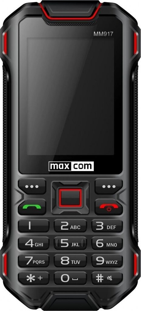 Maxcom MM917 Strong 3G Black цена и информация | Telefonid | hansapost.ee