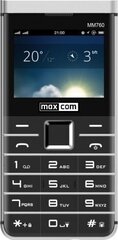 Мобильный телефон Maxcom MaxCom MM 760 DUAL SIM, черный цена и информация | Maxcom Телефоны и аксессуары | hansapost.ee