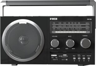 Портативная радиостанция N'oveen PR750 Black цена и информация | Магнитолы | hansapost.ee