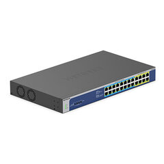 Netgear GS524UP Unmanaged Gigabit Ethernet (10/100/1000) Power over Ethernet (PoE) Grey цена и информация | Коммутаторы (Switch) | hansapost.ee