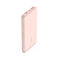 Belkin PowerBank 10 000 мАч USB A & C 15 Вт розовое золото цена и информация | Зарядные устройства Power bank | hansapost.ee