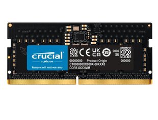 Оперативная память Crucial DDR5-4800/SO CT8G48C40S5, 8ГБ цена и информация | Объём памяти | hansapost.ee