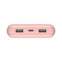 Belkin PowerBank 20 000 мАч 15 Вт USB-A / USB-C розовое золото цена и информация | Зарядные устройства Power bank | hansapost.ee