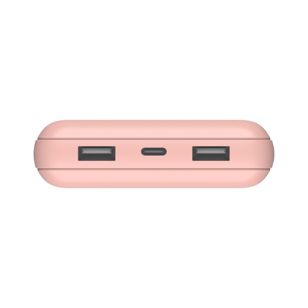 Belkin PowerBank 20 000mAh 15W USB-A / USB-C roosa kuld hind ja info | Akupangad | hansapost.ee