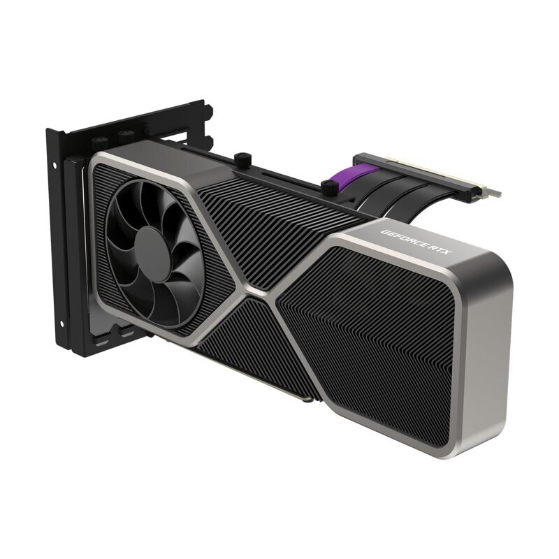 Cooler Master Vertical Graphics Card Holder Kit V2 MCA-U000R-KFVK02 Black/Purple цена и информация | Arvuti ventilaatorid | hansapost.ee