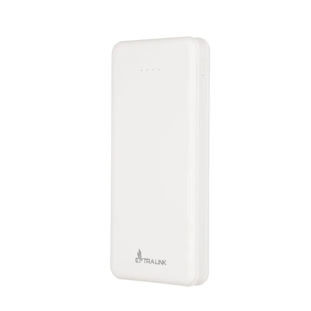 Extralink powerbank EPB-078W 10000mAh 5V white цена и информация | Akupangad | hansapost.ee