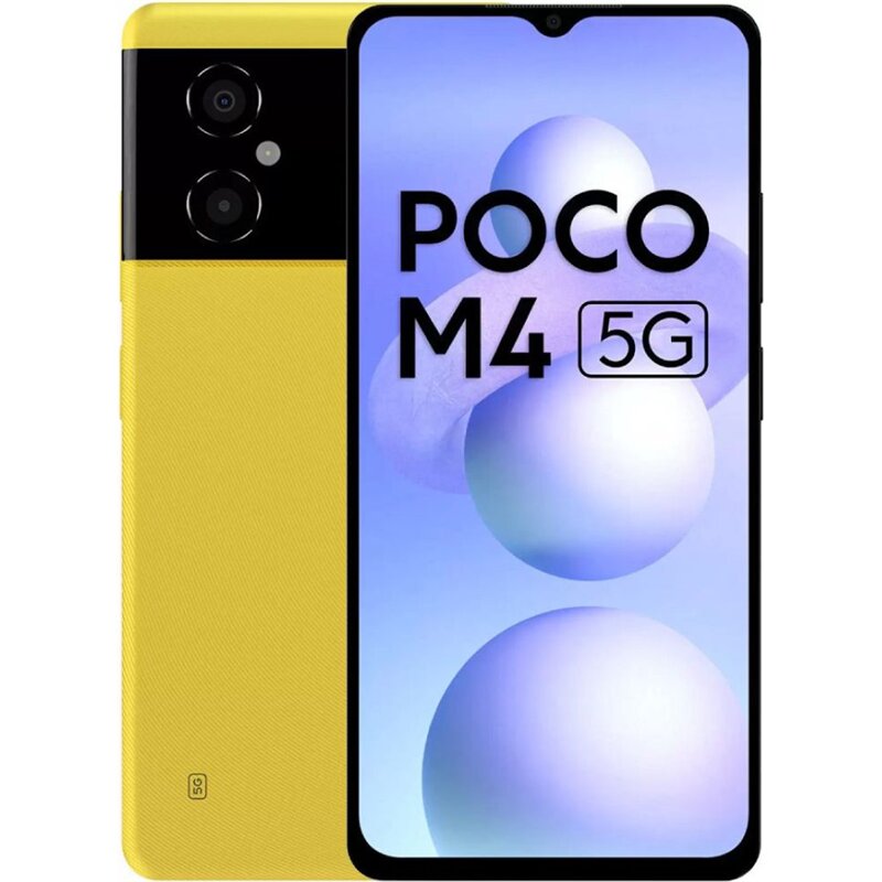 Poco M4 5G 6/128GB MZB0BF7EU Yellow цена и информация | Telefonid | hansapost.ee