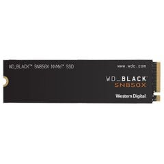 Western Digital Black SN850X NVMe SSD 2TB цена и информация | Внутренние жёсткие диски (HDD, SSD, Hybrid) | hansapost.ee