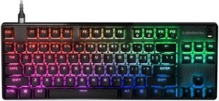 Клавиатура SteelSeries Gaming Keyboard Apex 9 TKL, проводная, черная цена и информация | Клавиатуры | hansapost.ee