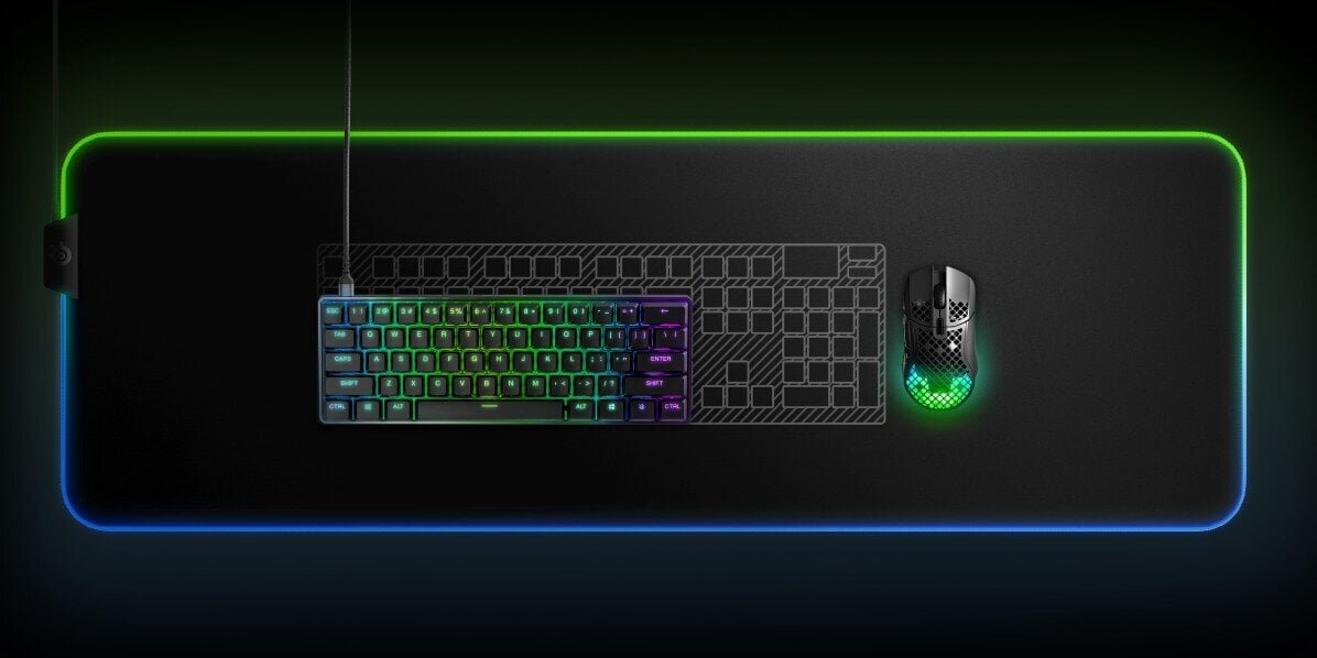 SteelSeries Gaming Keyboard Apex 9 Mini цена и информация | Klaviatuurid | hansapost.ee