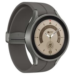 SMARTWATCH GALAXY WATCH5 PRO/45MM TITANIUM SM-R920 SAMSUNG цена и информация | Смарт-часы (smartwatch) | hansapost.ee