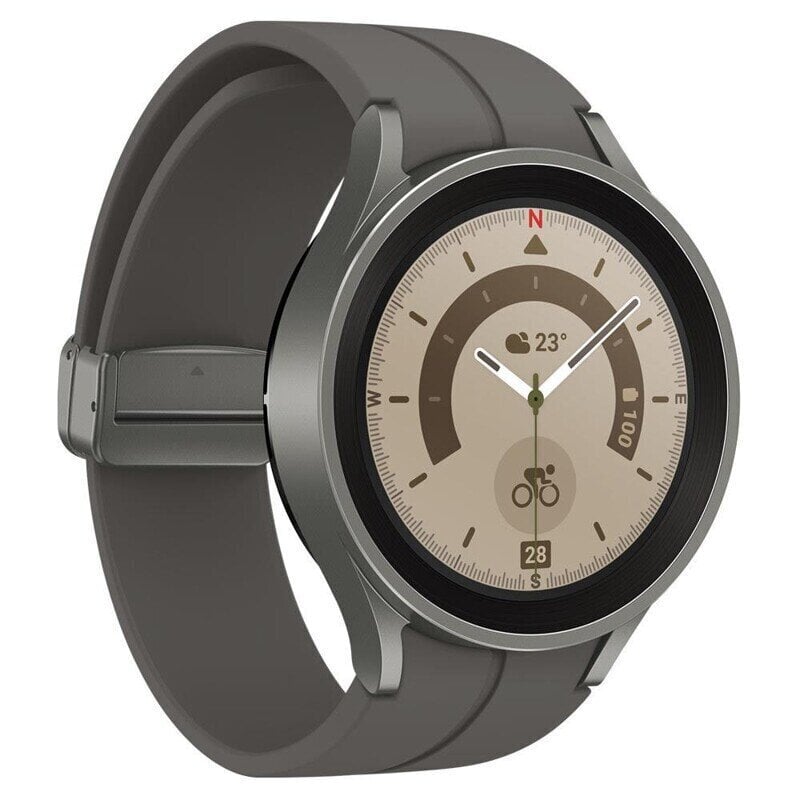 Samsung Galaxy Watch 5 Pro (BT,45 mm), Titanium SM-R920NZTAEUE hind ja info | Nutikellad, laste nutikellad | hansapost.ee