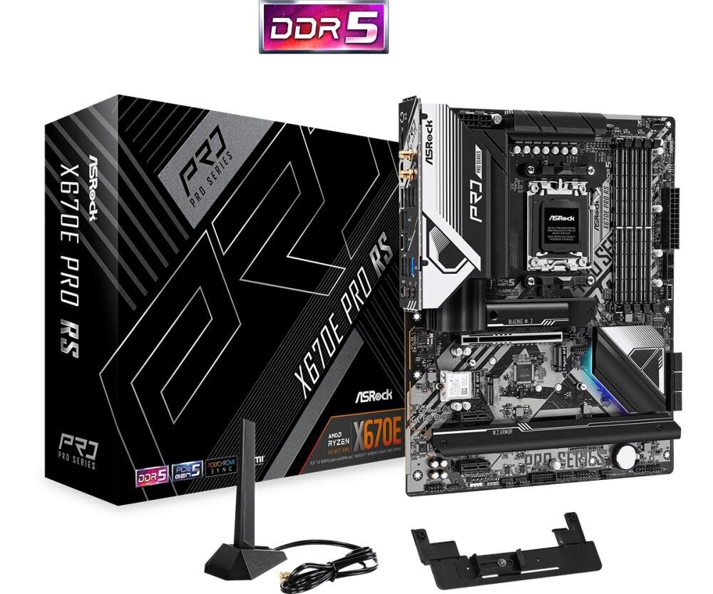 Asrock ASRock X670E PRO RS AM5 DDR5 ATX MB hind ja info | Emaplaadid | hansapost.ee