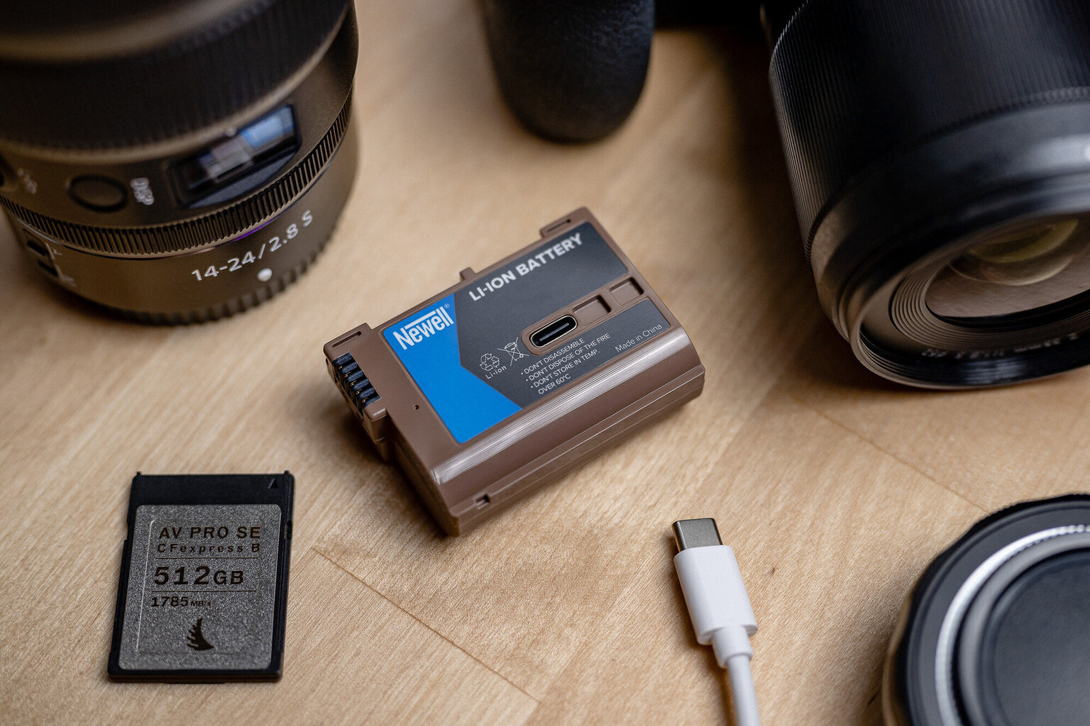 Newell aku Canon LP-E6NH USB-C цена и информация | Fotoaparaatide akud ja patareid | hansapost.ee