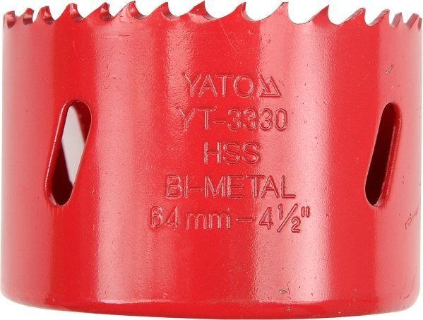 Kroonpuur bimetalliline Yato 51mm YT-3324 цена и информация | Käsitööriistad | hansapost.ee