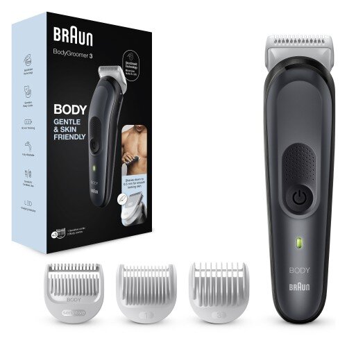 Bodygroomer + combs 0,1,3 Braun hind ja info | Juukselõikusmasinad ja trimmerid | hansapost.ee