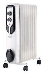 Õliradiaator Adler 7816, 2000W, 9 sektsiooni price and information | Heaters | hansapost.ee