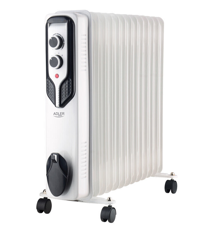 Õliradiaator Adler 7818, 2500W, 13 sektsiooni hind ja info | Küttekehad | hansapost.ee