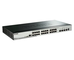 Коммутатор D-Link DGS-1510 L3 Gigabit Ethernet, 10/100/1000, черный цена и информация | Коммутаторы (Switch) | hansapost.ee