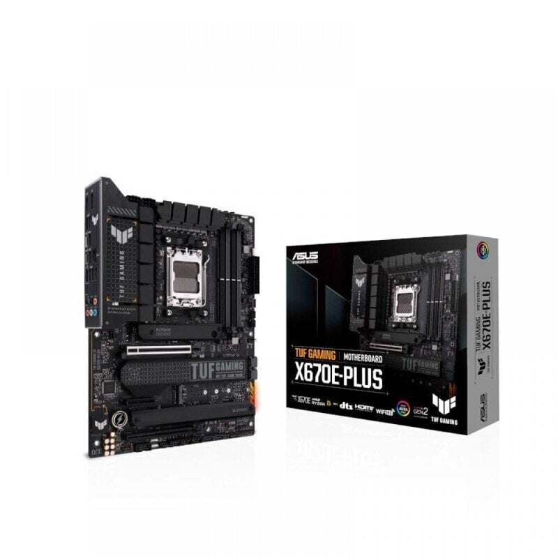 Asus TUF Gaming X670E-Plus (Socket AM5) DDR5 ATX hind ja info | Emaplaadid | hansapost.ee