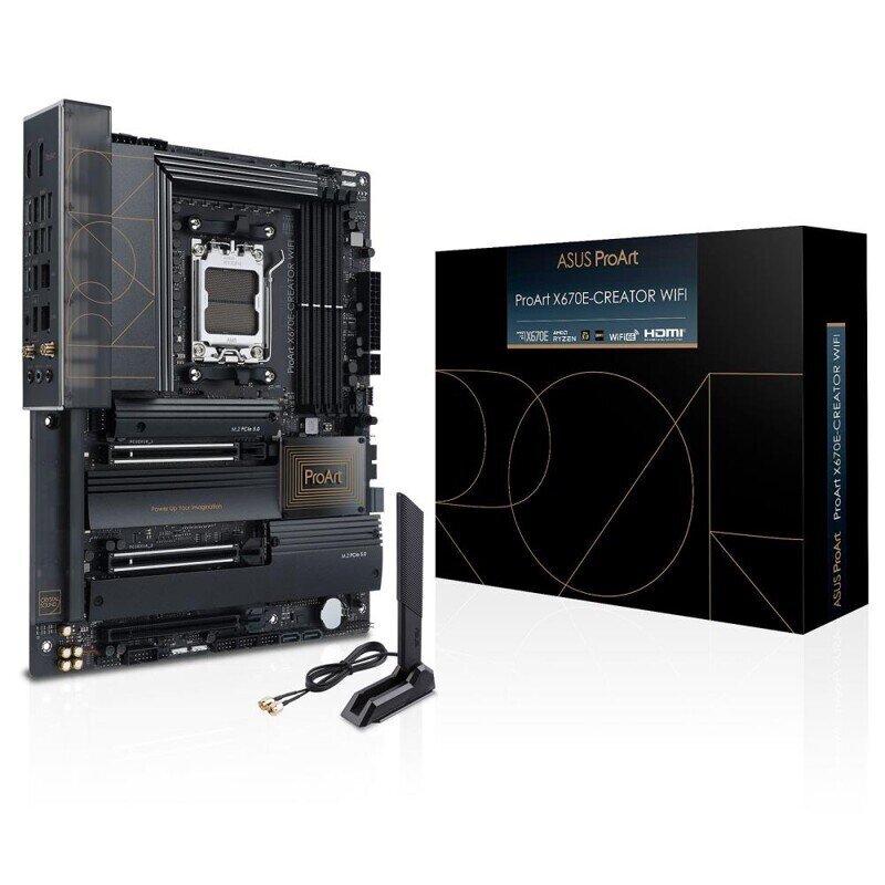 Asus AMD X670 SAM5 ATX DDR5 PROARTX670E-CREATORWIFI hind ja info | Emaplaadid | hansapost.ee