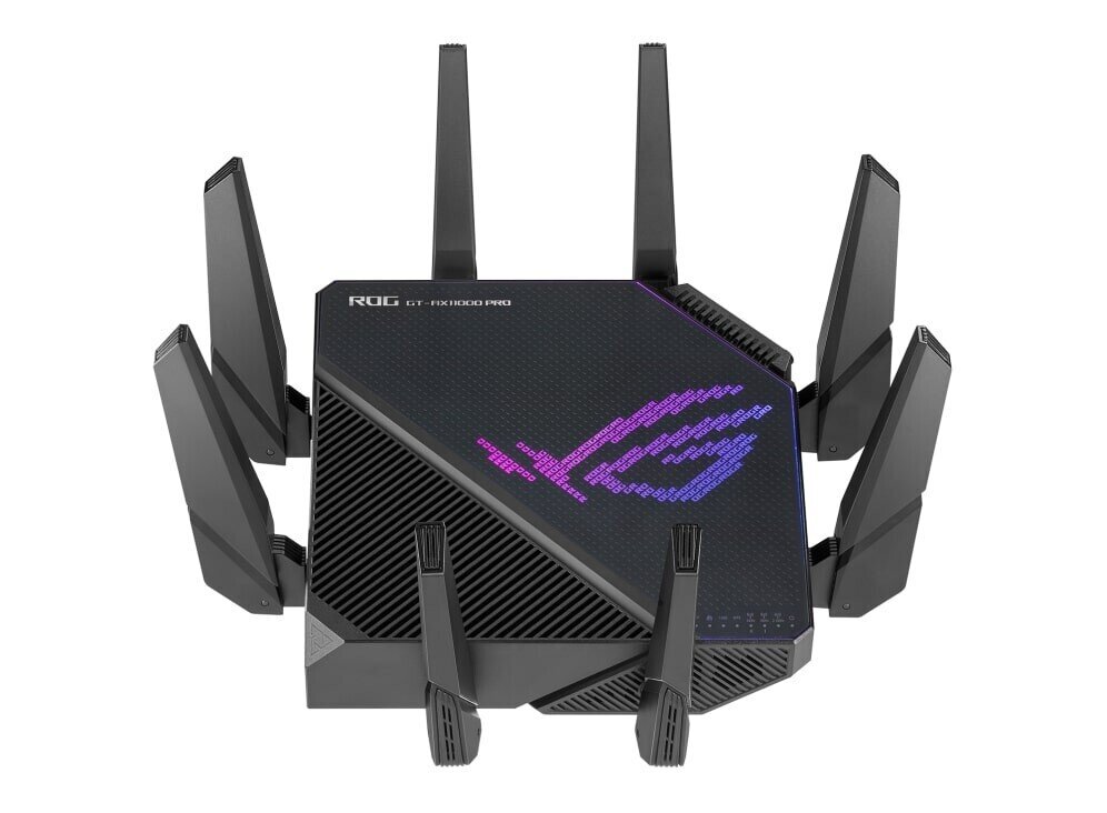 Asus Tri-band Gigabit Wifi-6 Gaming Router ROG Rapture GT-AX11000 PRO 802.11ax hind ja info | Ruuterid | hansapost.ee