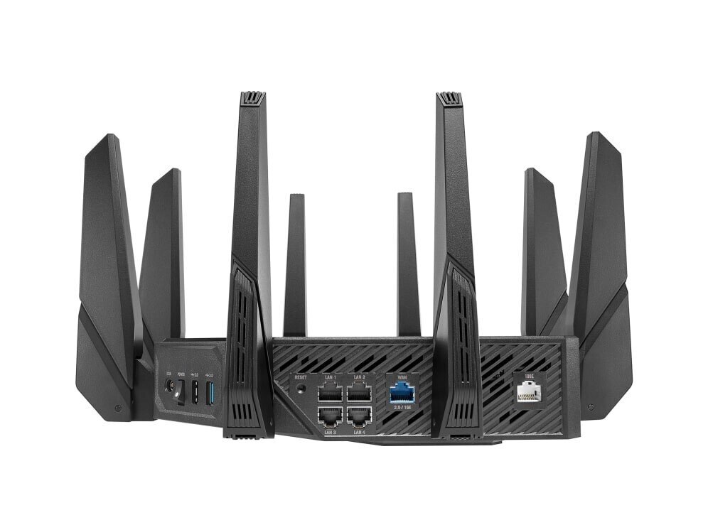 Asus Tri-band Gigabit Wifi-6 Gaming Router ROG Rapture GT-AX11000 PRO 802.11ax hind ja info | Ruuterid | hansapost.ee