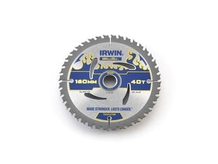 Режущий диск Irwin Weldtec 160x20(16)x40T 2.4 мм ATB цена и информация | Механические инструменты | hansapost.ee