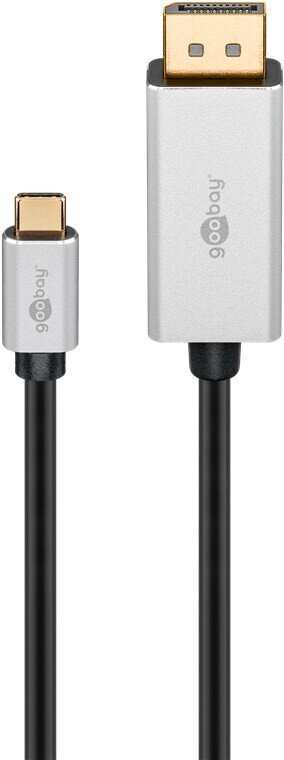 Goobay USB-C DisplayPort 60176 2 m цена и информация | Mobiiltelefonide kaablid | hansapost.ee