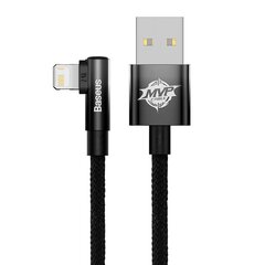 Baseus MVP 2 Lightning 1m 20W cable - black hind ja info | Mobiiltelefonide kaablid | hansapost.ee