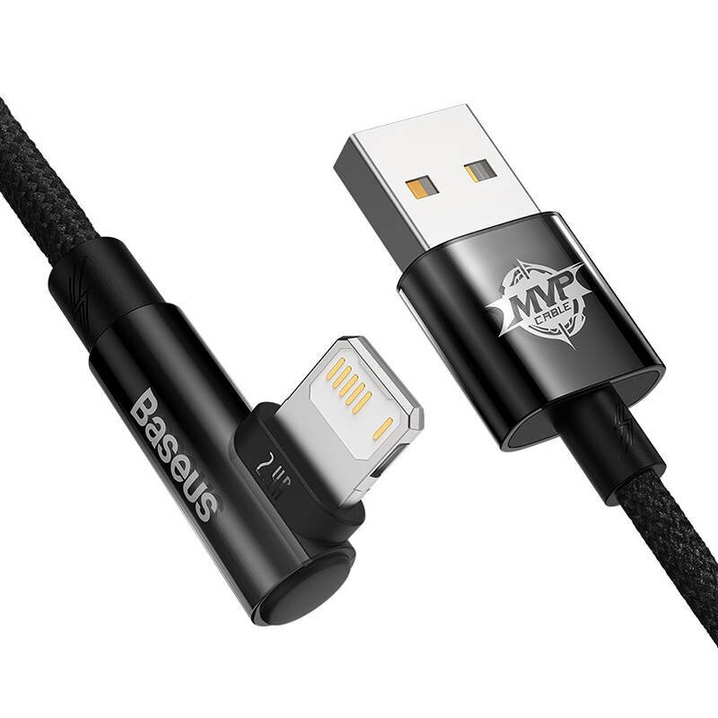 Baseus MVP 2 Lightning 1m 20W cable - black цена и информация | Mobiiltelefonide kaablid | hansapost.ee