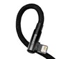 Baseus MVP 2 Lightning 2m 20W cable - (black) hind ja info | Mobiiltelefonide kaablid | hansapost.ee