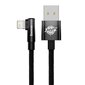 Baseus MVP 2 Lightning 2m 20W cable - (black) hind ja info | Mobiiltelefonide kaablid | hansapost.ee