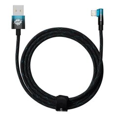 Baseus MVP 2 Lightning 2м 20Вт cable - (black-blue) цена и информация | Кабели для телефонов | hansapost.ee