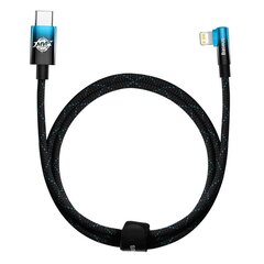 Baseus USB-C to Lightning MVP 20Вт 1м Cable (Black-blue) цена и информация | Кабели для телефонов | hansapost.ee