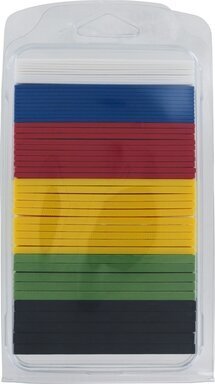 Plastist tüüblid 50 tk 100x30 mm (1,2,3,4,5,6 mm) Triuso (KUSET) цена и информация | Käsitööriistad | hansapost.ee