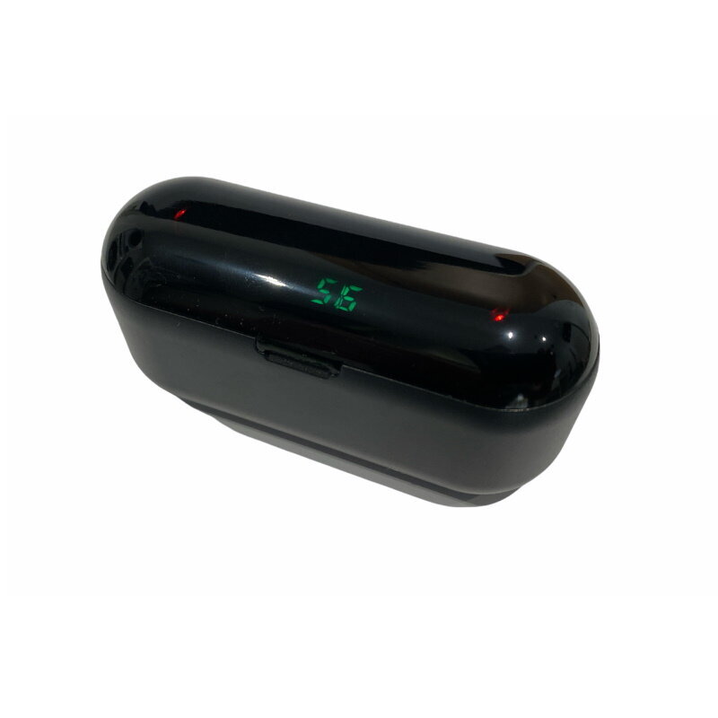 WoW F9 Sport & Leisure Super-Fit TWS Bluetooth 5.1 stereokõrvaklapid HD mikrofoni LED-laadimisega USB Powerbank Black hind ja info | Kõrvaklapid | hansapost.ee