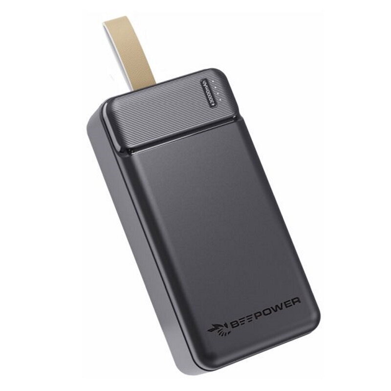 BeePower BP-30 30000mAh Mega Power Bank laadija 2x USB 2.1A Max väljund / USB-C mikrosisend must цена и информация | Akupangad | hansapost.ee