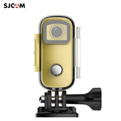 SJCam C100 Mini HD Action Thumb Veekindel 30 m kaamera Magnetkorpuse Wi-Fi reaalajas režiim Kollane hind ja info | Seikluskaamerad, GoPro | hansapost.ee