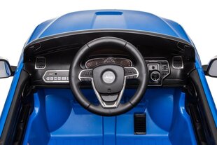 Одноместный детский электромобиль Jeep Grand Cherokee JJ2055, синий цена и информация | Электромобили для детей | hansapost.ee