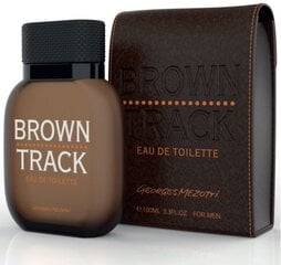 Tualettvesi Georges Mezotti Brown Track For Men EDT meestele, 100 ml hind ja info | Parfüümid meestele | hansapost.ee