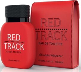 Tualettvesi Georges Mezotti Red Track For Men EDT meestele, 100ml hind ja info | Parfüümid meestele | hansapost.ee