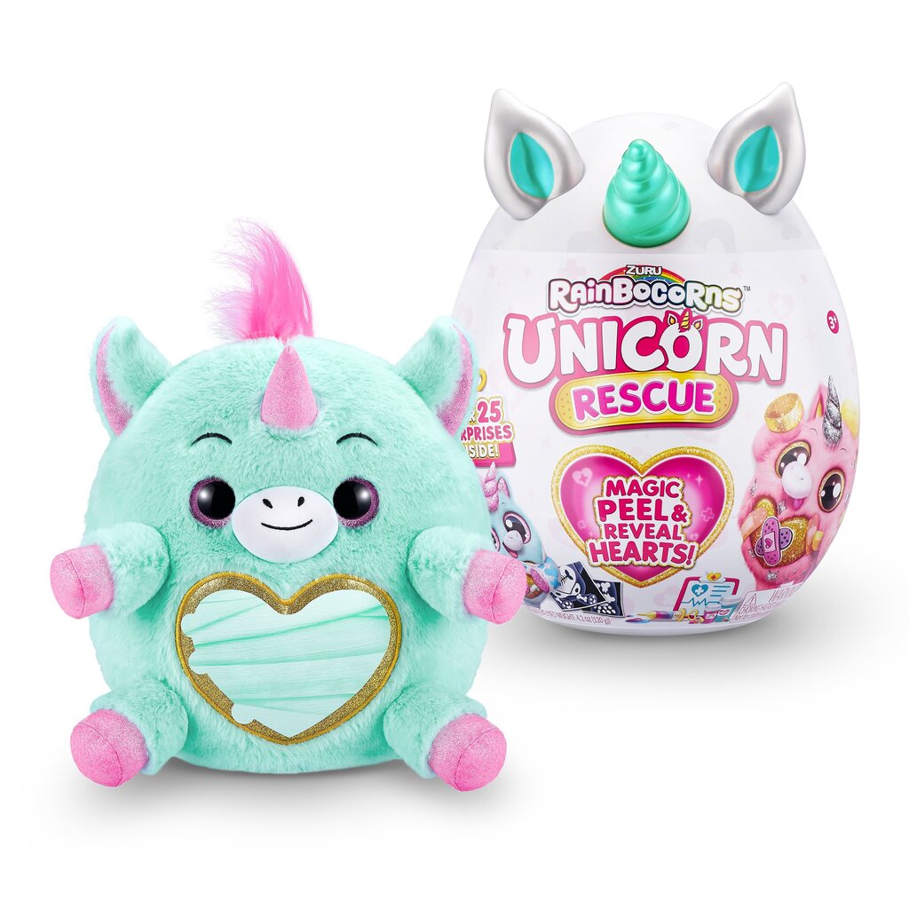 Plüüsist mänguasi koos tarvikutega Unicorn Rescue Rainbocorns цена и информация | Mänguasjad tüdrukutele | hansapost.ee